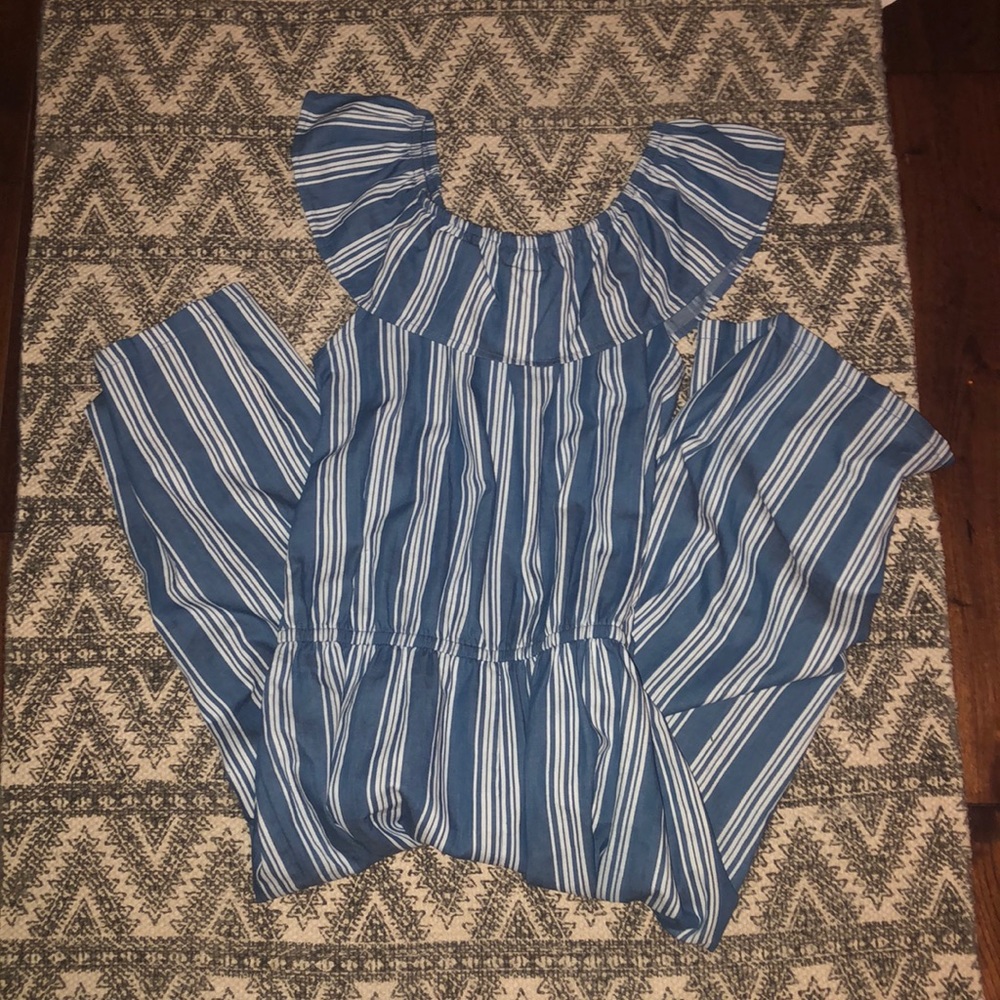 off the shoulder romper